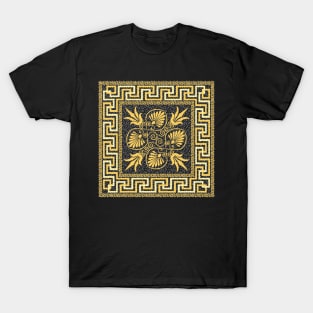 Copy of Golden square Greek ornament T-Shirt